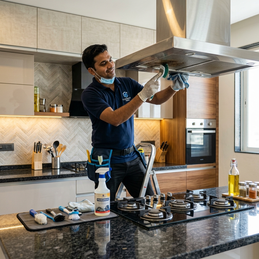Kitchen deep cleaning Services